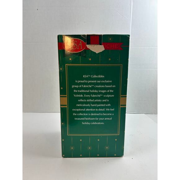 Vintage KSA Fabriché Skiing Santa Figurine Powder Hound Christmas Decor 12” - Picture 11 of 11